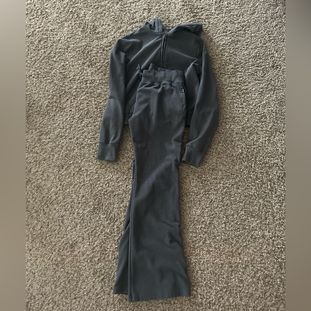 Gray Two Piece Set